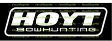 HOYT Bowhunting - Archery  Outdoor Sports - Vinyl Die-Cut Peel N' Stick Decal