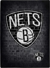 New York Nets Plush Blanket, 60”x80” - Warm & Soft