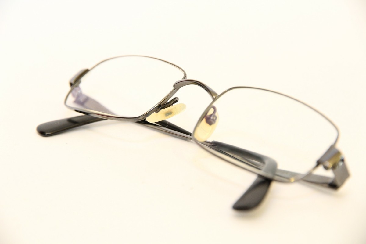 Freudenhaus Titanium Lincoln V Gun Eyeglasses Frame Glasses 52-19