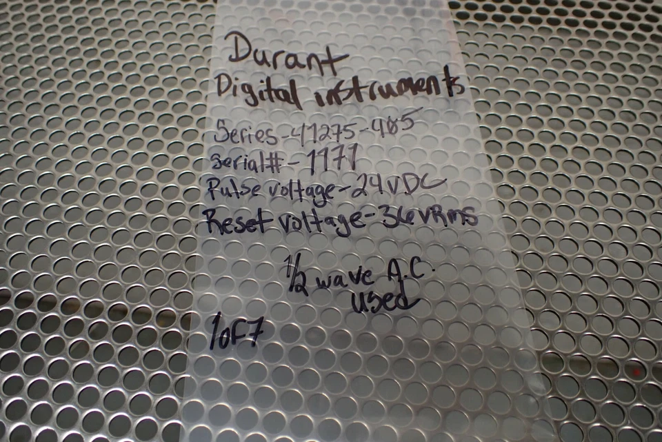 Durant 41275-405 Unipulser II 24VDC 23RMS usado con garantía ver todas las fotos Foto 2 de 4