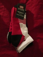 3 Pair Ecko Unlimited Men 1/4 Ankle 1/2 Cushion Socks Large Rhino 6-12
