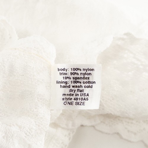 Hanky Panky Signature Lace Original Rise Thong One Size White Snowman NWOT - 第 8/8 張圖片