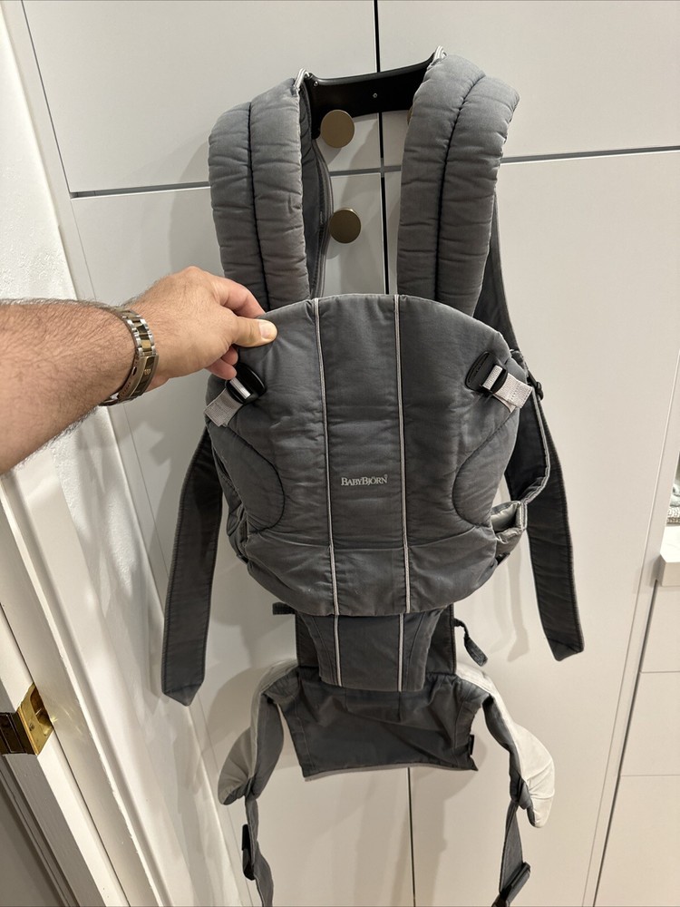 Baby Bjorn Baby Carrier Free 3D Mesh Gray