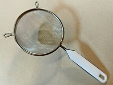 Sieb WEIß 10cm Mehlsieb