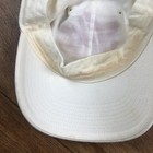 Nike One Size Fits Most Off White Red Baseball Cap Hat *STAINS *READ — photo 10