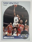 1990-91 NBA Hoops Sam Vincent Michael Jordan #223 Magic Bulls Basketball Card