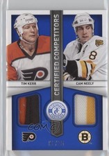 2013-14 Totally Certified Blue Prime 3/25 Tim Kerr Cam Neely #CC-KN HOF 0a6