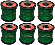 Shindaiwa Genuine 6-Pack 5 Lb Spool .095" dia Square Trimmer Line 909505-6PK
