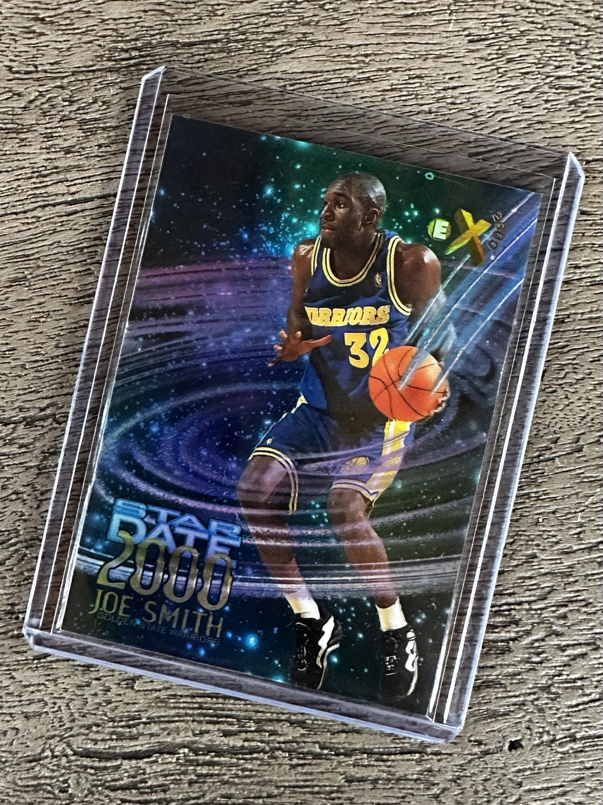 BEAUTIFUL 1996-97 Skybox E-X2000 Star Date 2000 - Joe Smith #13