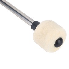 Durable Bass Drum Mallet Drumstick With Wool Felt Head Percussion Marching Band