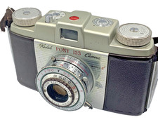Vintage Kodak Pony 135 Camera With Kodak Anason Lens and Original Kodak Case