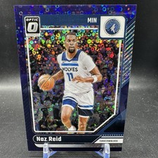Naz Reid Purple Fast Break Prizm /99 2024-25 Panini Donruss Optic #20