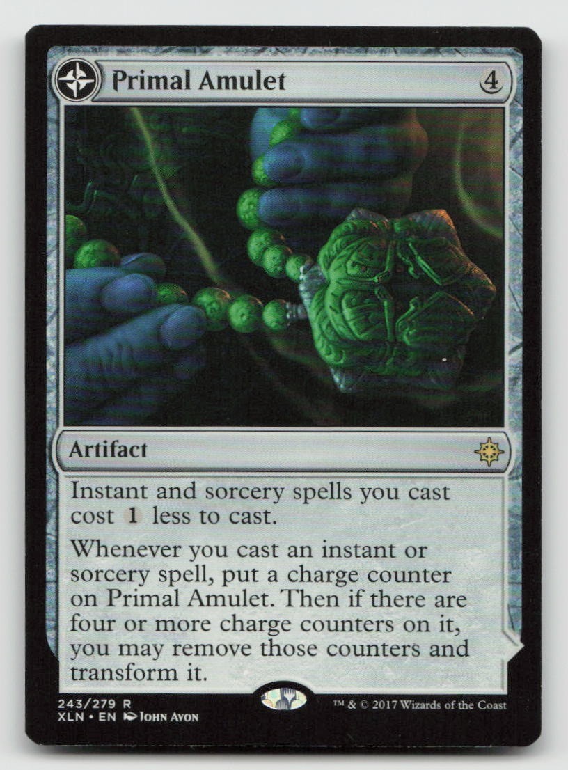Magic: The Gathering Primal Amulet 243 Ixalan NM