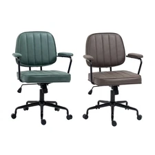 Vinsetto Home Office Chair with Adjustable Height Tilt Function