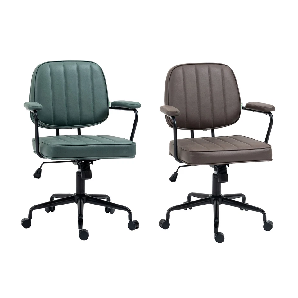 Vinsetto Home Office Chair with Adjustable Height Tilt Function