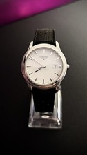 Longines Flagship Heritage 36mm Watch White Stainless Steel Quartz