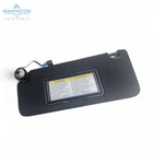 2016-2021 Honda Civic Sun Visor Driver Left Side Sunvisor W/Light Black OEM