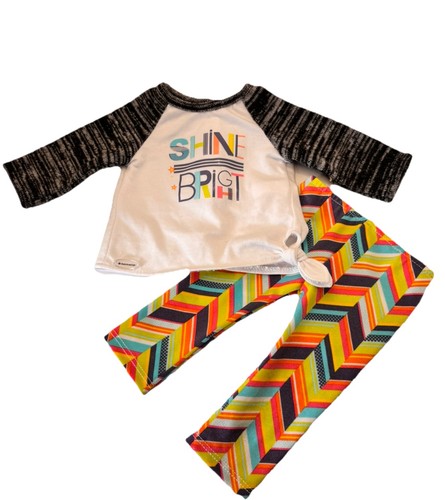 Set pigiama luminoso vestito bambola ragazza americana Joss Shine NO PANTOFOLE