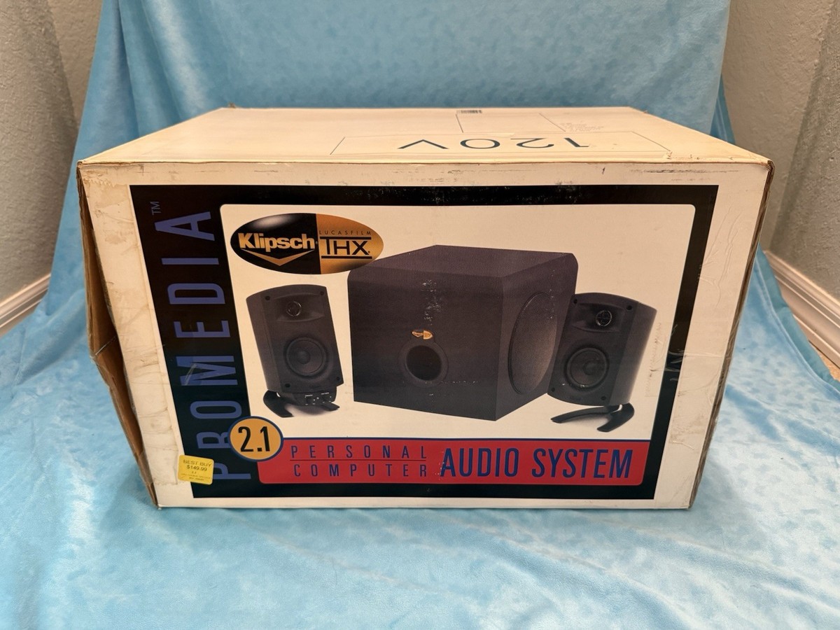 Klipsch Pro Media THX Speakers Black for sale online