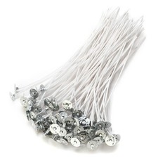 Candle Wicks,Candle Wicks for Making,6 Inch 100 Piece DIY Pre-Waxed...