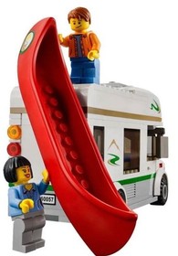 LEGO CITY 60057 Camper Van RETIRED 100% Complete Set RV Canoe Family Camping