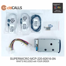 Supermicro MCP-220-82616-0N Drive Enclosure for 2.5" Internal - Black