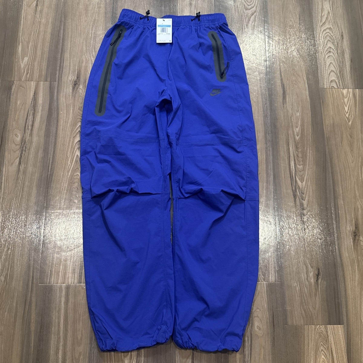 Nike Tech Woven Oversized Pants Deep Blue Black HM7158-539 Men's