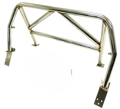 OBX Stainless Roll Bar 4-Point 1990-1997 Mazda Miata Without Density Foam