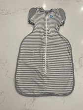 Love to Dream Swaddle Up Transition Bag Sleep Sack Size M Gray White