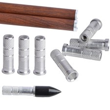 Archery Aluminum Arrow Inserts ID6.2mm Arrow Shaft .244" Bow Shooting Hunting