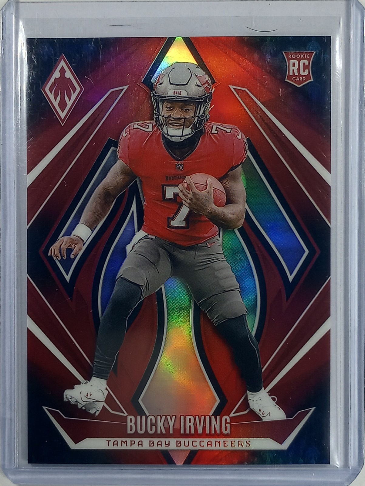 2024 Panini Phoenix Bucky Irving #166 Red Color Match /299 RC