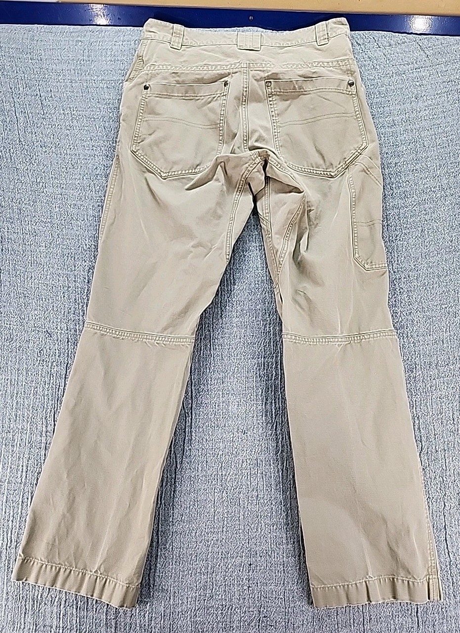 Arc'teryx Spotter Canvas Hiking Pants Men’s 30x30 Articulated Knees Vintage Gray thumbnail 6