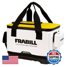 Frabill Universal Bait Station 8 Qt.White Frbba168
