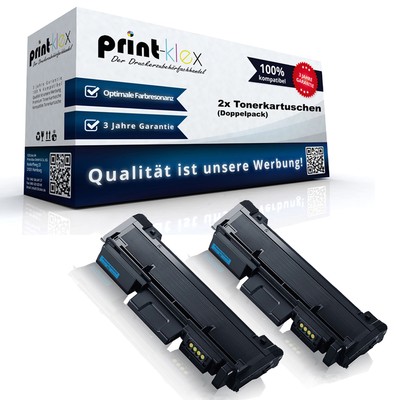 2x Alternative Tonerkartuschen für Samsung MLT-D116 Ersatz XL-Office Plus Serie