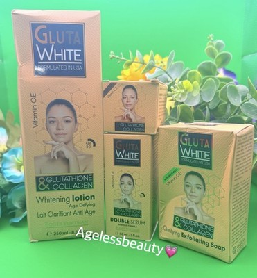 glutathione купить Купить gluta white age defying lotion with glutathione soap face serum 3 in  1 (155681904293), США