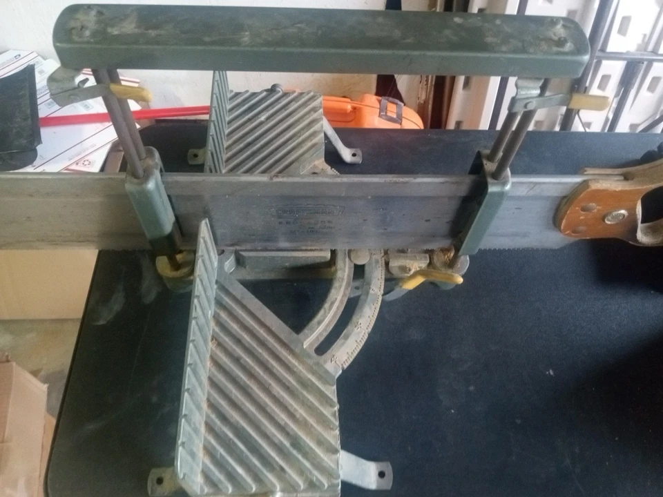 Vintage Sears Craftsman Miter Box Saw 24" Inch 881.36302 Made in USA Great COND. - Image 4 of 4