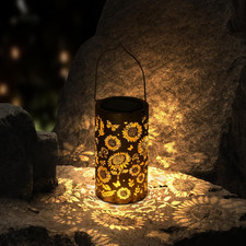 Solar Lanterns Outdoor Waterproof Hanging Solar Lights Ip44 Yard Decor Outdoor G