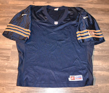 VINTAGE NIKE PRO LINE AUTHENTIC CHICAGO BEARS BLANK JERSEY SIZE MENS 48 XL