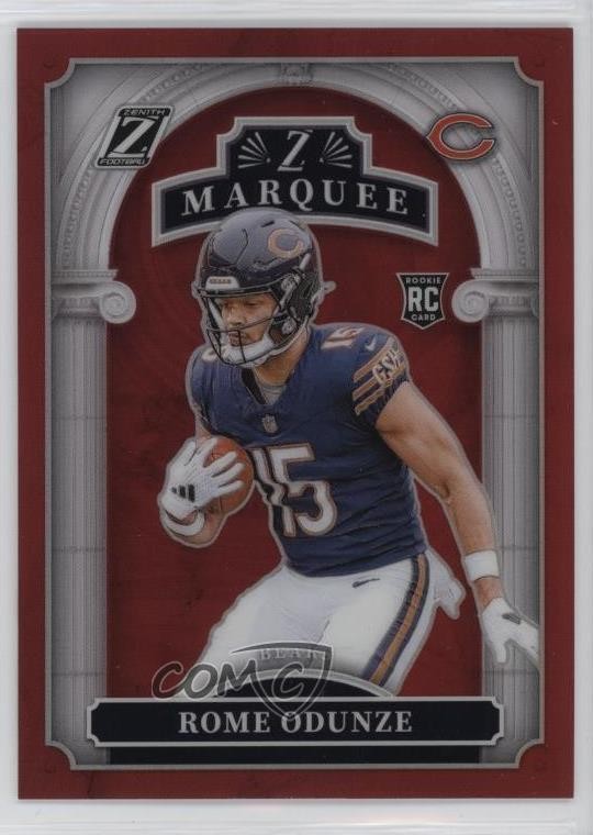 Rome Odunze Panini Zenith Z Marquee #11 Red