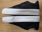 BRANDBLACK Los Angeles Suede/Canvas Skate Style Casual Sneakers Black/White M 9# — photo 9