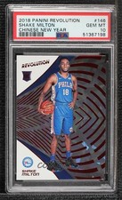 2018-19 Panini Revolution Chinese New Year Shake Milton #146 PSA 10 GEM MT 0s5