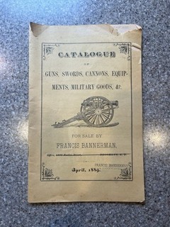 Original Bannerman 1889 Guns & Surplus Catalog (not Reprint)