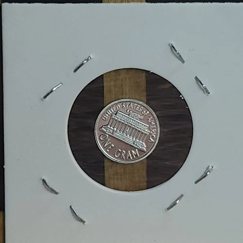 MSG One Gram Silver Round 999 Fine Memorial Cent Design