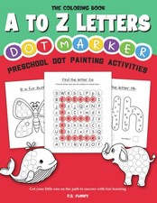 The Coloring Book A to Z Letters Dot Marker Preschool Dot Painting Activities: G