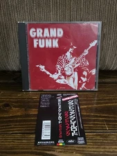 GRAND FUNK RAILROAD Grand Funk CD Japan 8 tracks Capitol CP21-6038 OBI