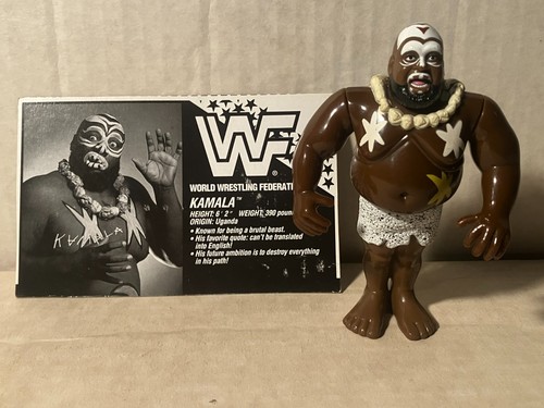 WWF Hasbro Series 7 Kamala Wrestling Figure VF/NM ...