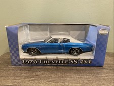 Crown Premiums 1970 Chevy Chevelle Ss 454 Diecast Napa Auto Parts 124 New Bank