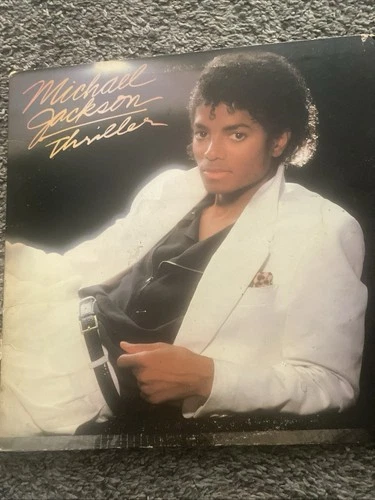 Michael Jackson Thriller Epic QE 38112 LP/Vinyl 1982 First Press by Quincy Jones