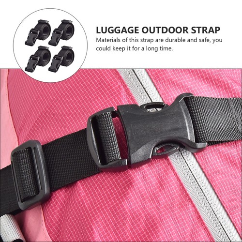 4 Pcs Luggage Straps Binding Belt Miss for Elastic Fastening Tie down - Picture 8 of 12