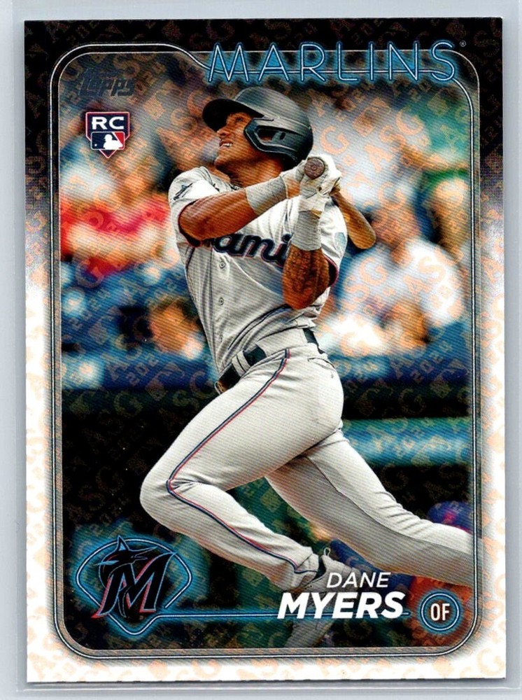 2024 Topps All Star Game Foil Stamped #188 Dane Myers RC ASG Miami Marlins